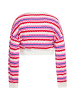 ebeeza Damen Pullover in WOLLWEISS MEHRFARBIG