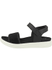 Ecco Sandale Soft in schwarz