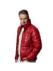 JILANI Stepplederjacke Lammnappa in Rot
