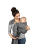 Hoppediz Babytragetuch Ring-Sling in Popeline Denim schwarz