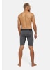 DANISH ENDURANCE Sporthose Compression Shorts in Black/Grey