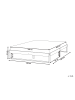 Beliani Doppelbett TALAIRAN in Weiß - (W) 165 x (H) 31 x (L) 205 cm