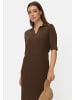 Camel Active Kleid aus Baumwollgemisch in Braun