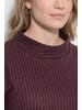 Ulla Popken Sweatshirt in burgunder