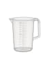 APS Messbecher 2 Liter  -PRO- in Transparent, Maße: 15 x 15 x 20,5 cm