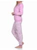 NORMANN langarm Schlafanzug Pyjama Bündchen Coralfleece Animal Look - 76739 in pink