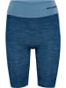 Hummel Short "Clea Seamless Cycling Shorts" in Blau