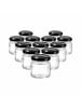 Ritzenhoff & Breker 12er Set Einmachgläser Kitchen Love 100 ml transparent in transparent