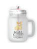 Mr. & Mrs. Panda Ostergeschenk Corgie mit Spruch in Transparent