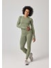 SNOCKS Sportshirt langarm Damen mit Daumenloch in Pastellgrün