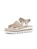 Gabor Plateau Sandalen in beige