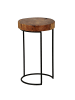 FineBuy Beistelltisch "FB110132" in Braun /