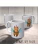 Mr. & Mrs. Panda Tasse Bär Zahnfee ohne Spruch in Grau Pastell