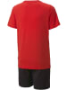 Puma Trainingsanzug "Short Jersey Set B" in Rot