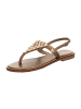 Valleverde Zehenstegsandalen in Braun