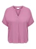ONLY Carmakoma Top in Fuchsia Pink