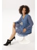 Aniston CASUAL Tunikakleid in blau-bordeaux