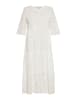 Usha Damen Kleid in Weiss