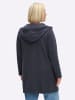 sheego Sweatjacke in tiefblau