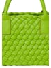 IZIA Women 2-In-1 Tote Bag Set in Neon Green