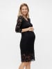 mama licious Kleid aus Spitze in Black 1