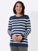 WITT WEIDEN Pullover in jeansblau-ecru