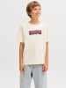 JACK & JONES Junior T-shirt in Antique White