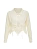 faina Women Cardigan in Wollweiss