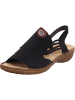 rieker Sandalette in schwarz