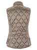 Betty Barclay Steppweste mit Stehkragen in Taupe