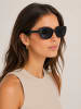 collezione alessandro Sonnenbrille " Lissabon " in schwarz