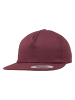  Flexfit  Flexfit Snapback Unstructured 5-Panel Snapback in maroon