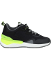 Kangaroos Klettverschluss-Schuhe in jet black/neon yellow