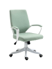 Vinsetto Bürostuhl-62B x 69T x 92-100H cm-Grün+Weiß