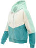 ragwear Sweatjacke Queny Sweat Cordy in Teal Green