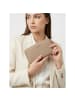 Lazarotti Bologna Leather XL Double Zip-Around Geldbörse RFID Leder 20 cm sand