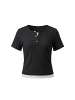 Fumo Women T-Shirt in Black