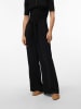 Vero Moda Hose mit weitem Beinschnitt in Black