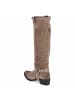 Lazamani Schaftstiefel in taupe