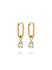 s.Oliver Creolen Elegant Stones in gold