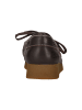 Clarks Schnürschuhe Wallabee EVO Sea in 5228 Dark Brown Lea