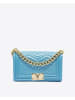 Marc Ellis Handtasche in LIGHT BLUE AND GOLD
