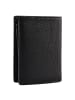 Esquire Texas Geldbörse RFID Schutz Leder 12 cm black