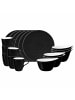 Seltmann Weiden 18er Set Frühstücks-Set Life Fashion in Glamorous Black