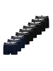 Schiesser Retro Short / Pant 95/5 Cotton in Schwarz / dunkelblau