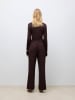 Vero Moda Anzughose in Chocolate Plum