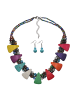 Steuer Modeschmuck Metall in mehrfarbig