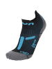 UYN M RUN 2IN SOCKS in Schwarz