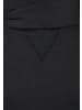BLEND Hoodie BHSales 703585ME Kapuzensweatshirt mit Cross-Over Kragen in Schwarz