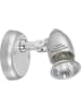 Licht-Erlebnisse Wandlampe (B)8.5 x (H)8.5 cm in SilberSilber